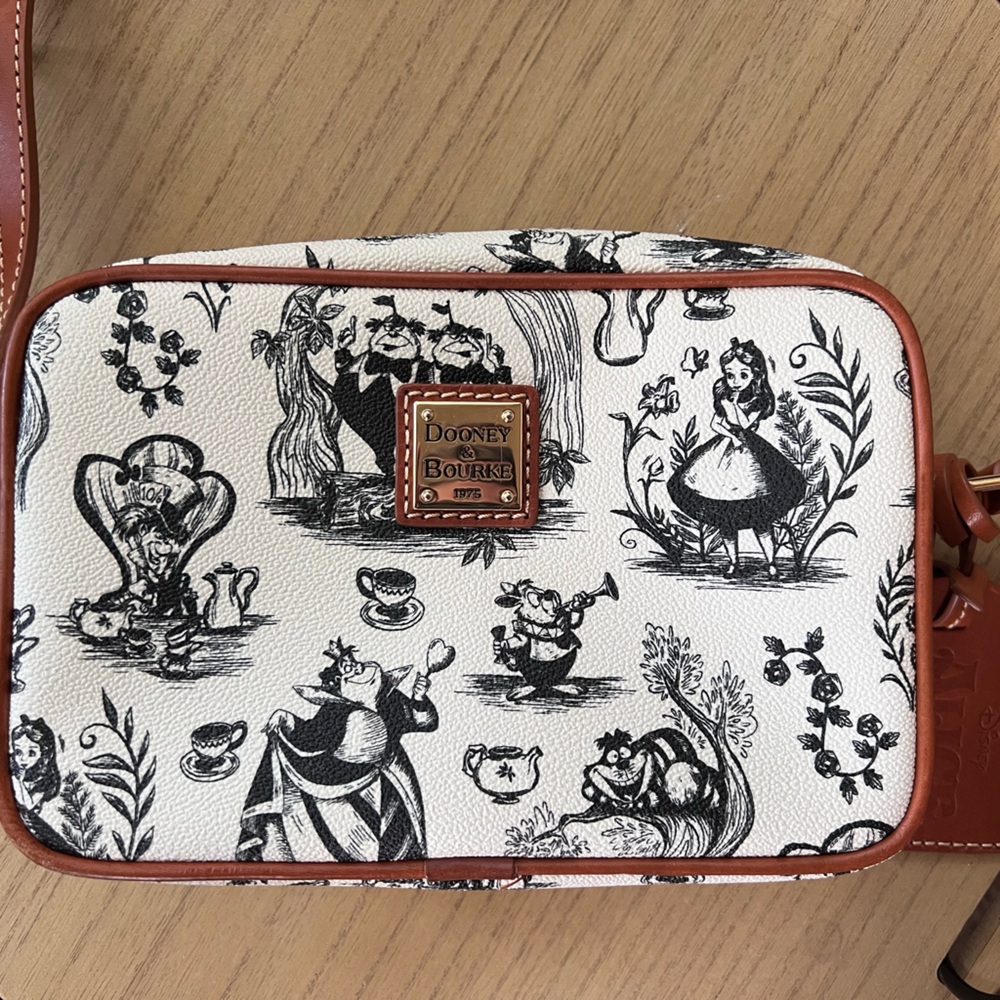 Alice in Wonderland Dooney and Bourke Crossbody Bag